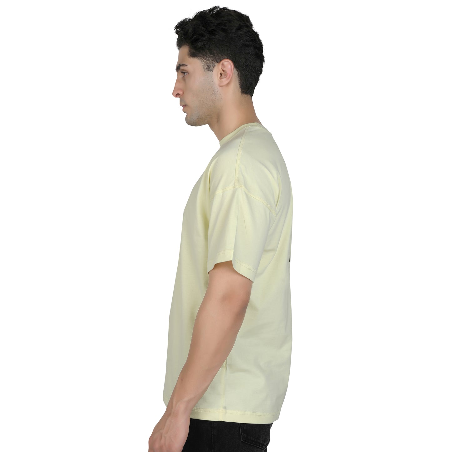 Oversized T-Shirt – Pastel Yellow