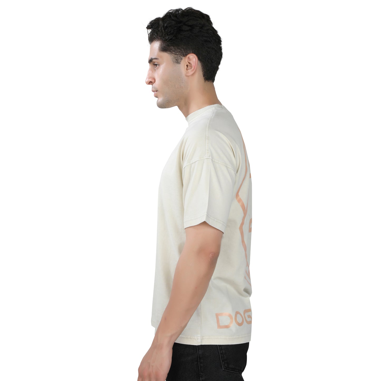 Oversized T-Shirt – Beige