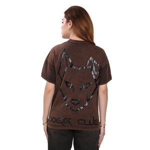 Oversized T-Shirt – Brown