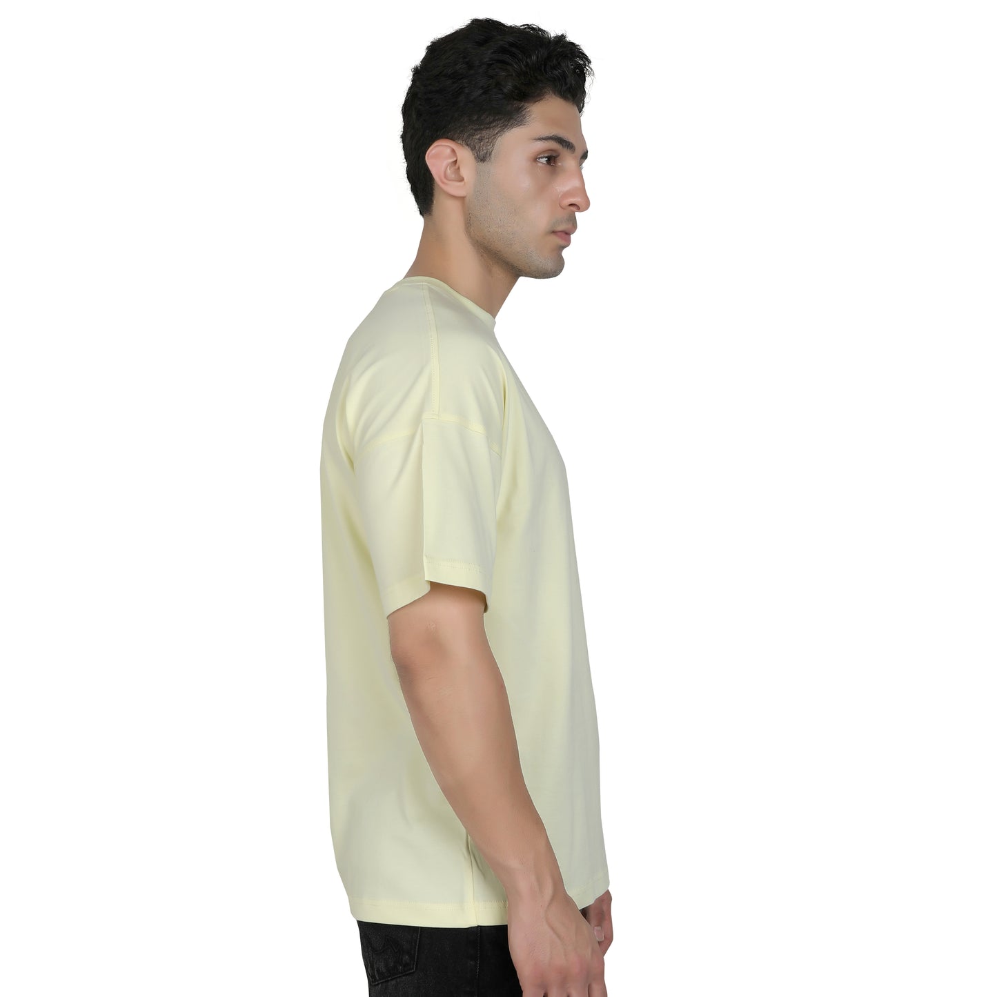 Oversized T-Shirt – Pastel Yellow