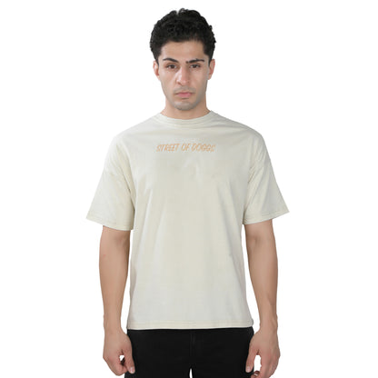 Oversized T-Shirt – Beige